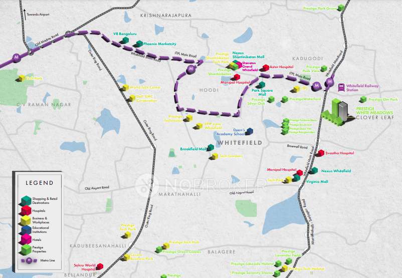 4 BHK Flat In Prestige White Meadows For Sale  In Whitefield