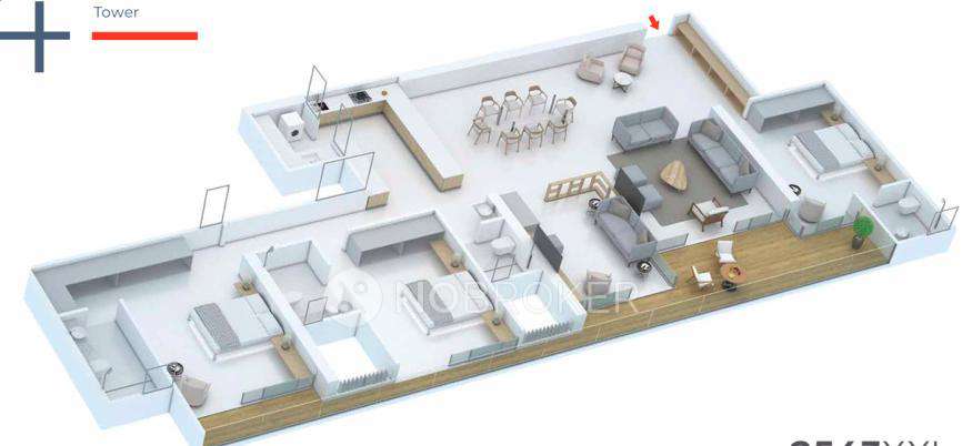 4 BHK Flat In Skyi 5 Maidan For Sale  In Baner