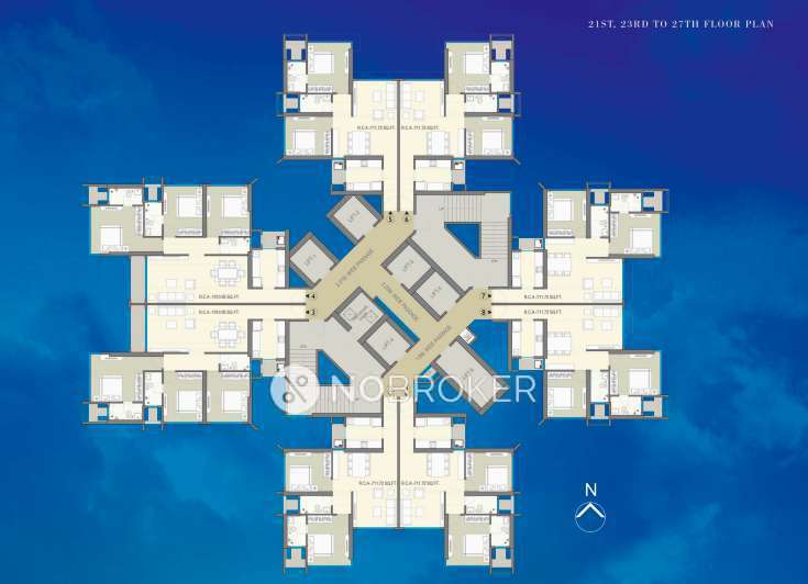 3 BHK Flat In Riddhi Siddhi F Residences For Sale  In Malad East