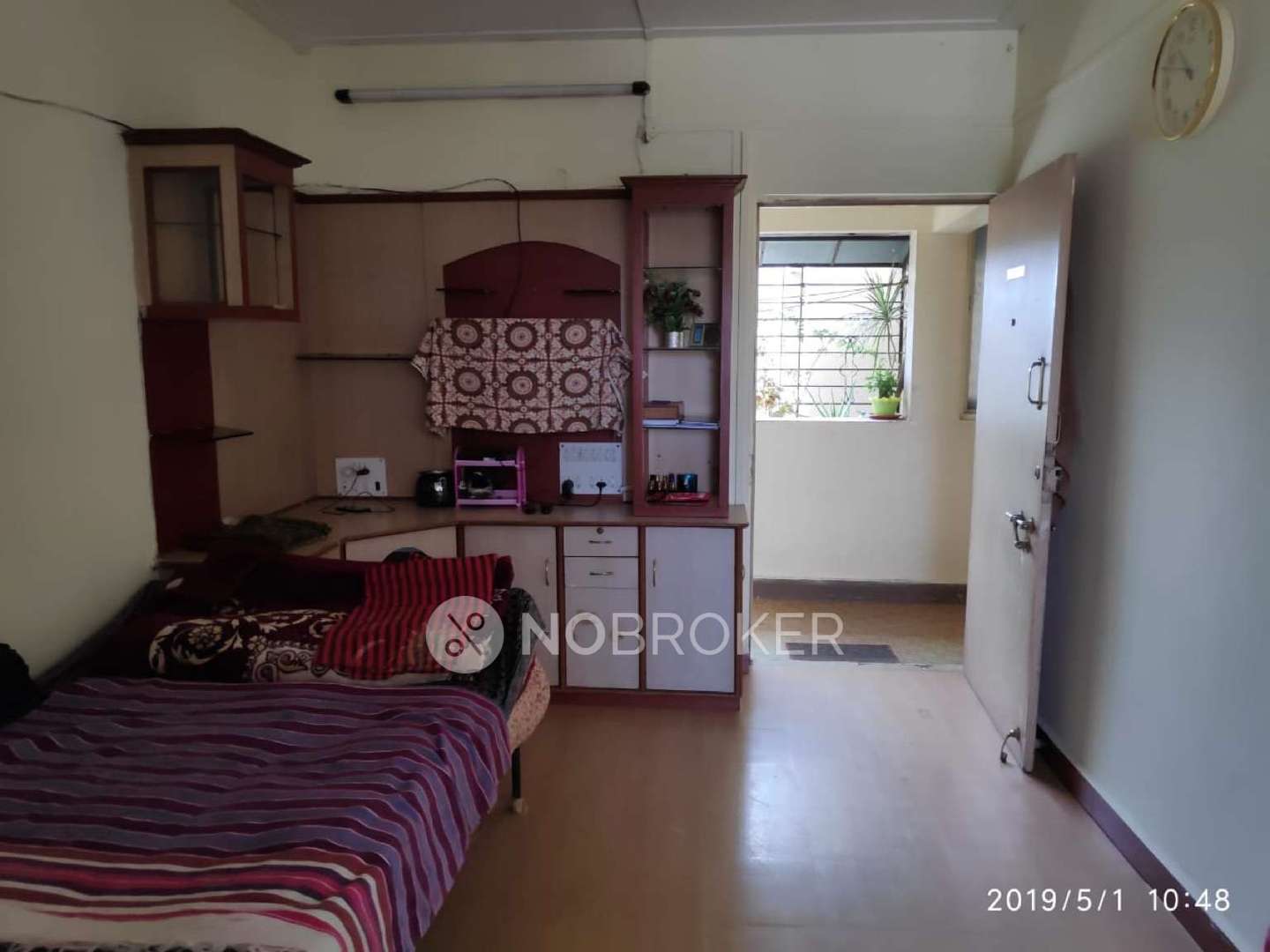 Ronak Residency Chinchwad Without Brokerage Semifurnished 1 BHK Flat