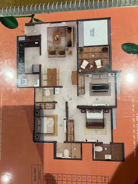 3 BHK Flat In Shapoorji Paloonji Sensorium for Rent  In Hinjewadi