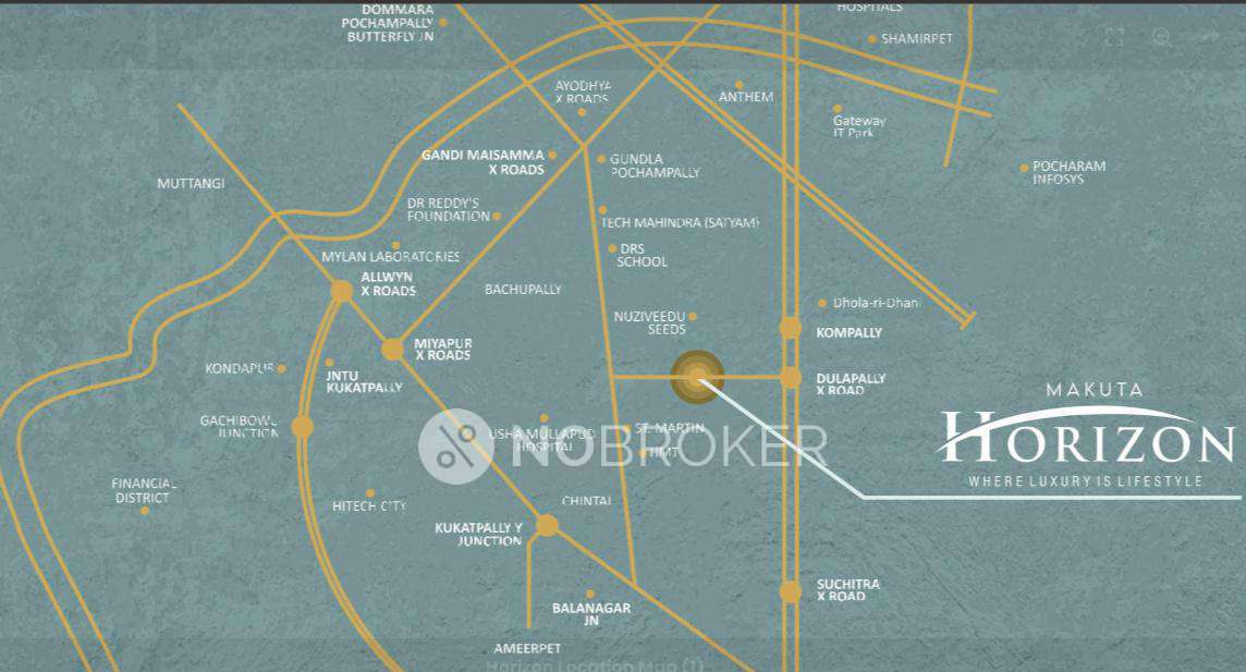 3 BHK Flat In Makuta Horizon For Sale  In Kompally