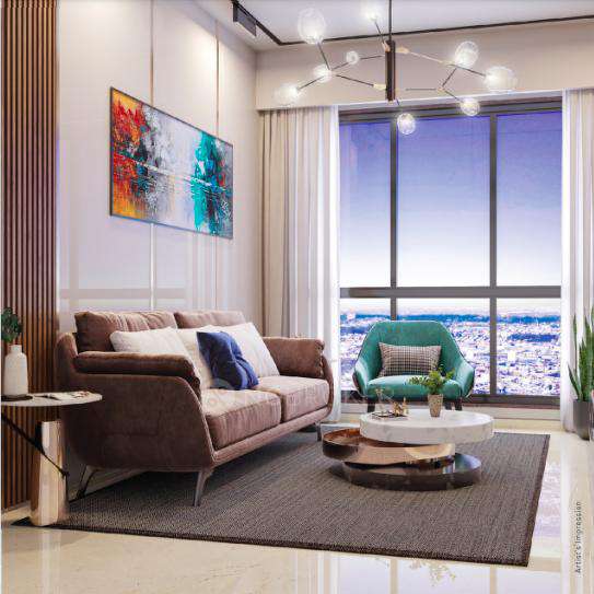 2 BHK Flat In Ajmera Downtown For Sale  In  Marine Lines East