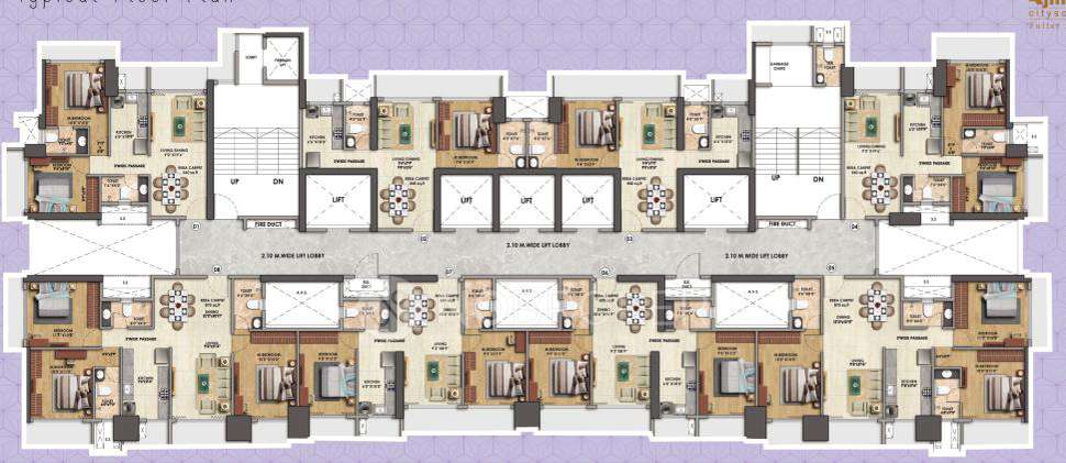 2 BHK Flat In Ajmera Downtown For Sale  In  Marine Lines East