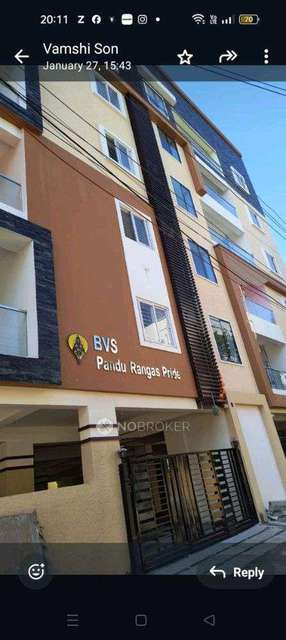 2 BHK Flat In Bvs Pandurangas Pride For Sale  In Cggc+82w, Seethaphalmandi, Padmarao Nagar, Secunderabad, Telangana 500061, India