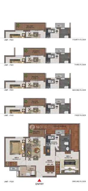 2 BHK Flat In Casagrand Utopia, Manapakkam For Sale  In Manapakkam