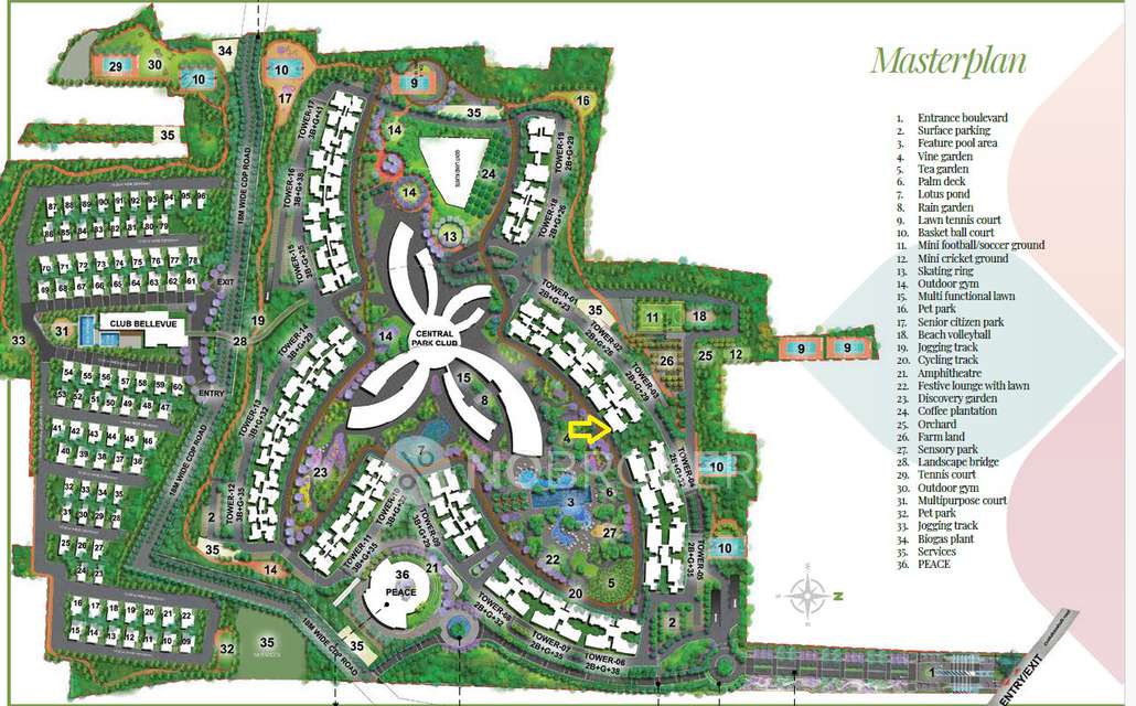 4 BHK Flat In Prestige Park Grove, Seegahalli For Sale  In Seegahalli