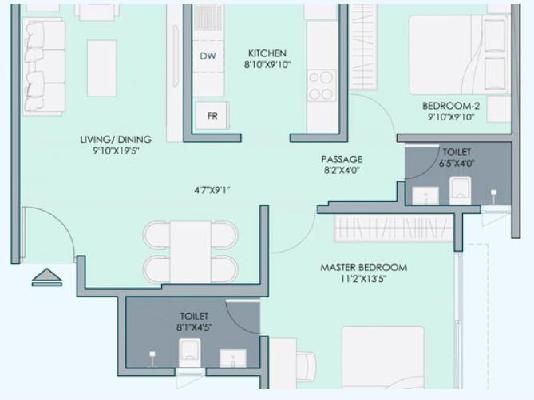 2 BHK Flat In Anchor Polestar For Sale  In Dr Babasaheb Ambedkar Marg &#40;vincent Road&#41;, Shindewadi, Fs Ward, Zone 2, Mumbai, Mumbai City, Maharashtra, 400014, India