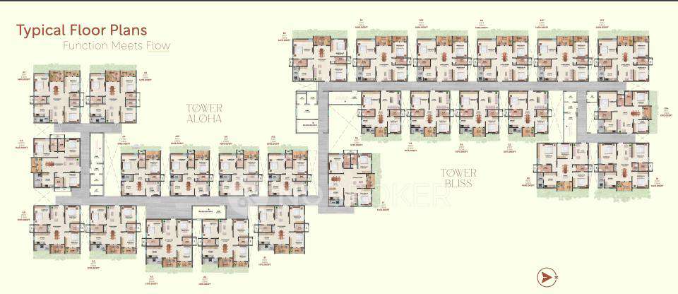 2 BHK Flat In Sri Sai Reviva For Sale  In Bommasandra