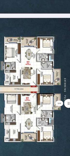 2 BHK Flat In Jeevans Octave  For Sale  In A1, Chaitanya Ananya, Seegehalli, Krishnarajapuram, Bengaluru, Karnataka 560036, India