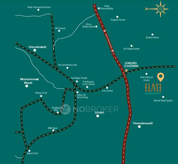 2 BHK Flat In Guddwill Elate For Sale  In Undri