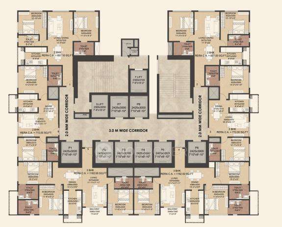 2 BHK Flat In Chunawala La Mer Casa For Sale  In Byculla