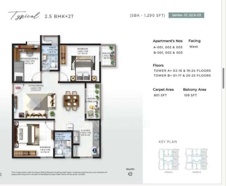 3 BHK Flat In Sbr Minara, Seegehalli For Sale  In Seegehalli