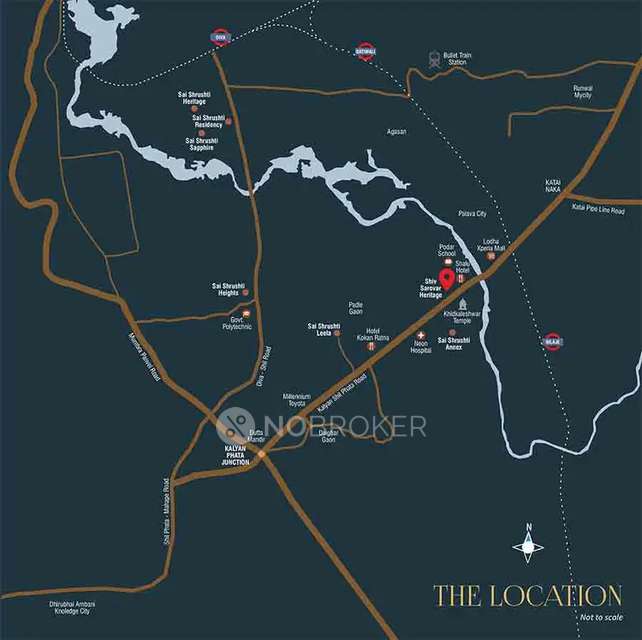 2 BHK Flat In Shiv Sarovar Heritage For Sale  In Dombivali East