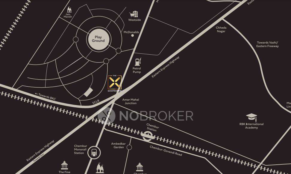 2 BHK Flat In Arihant The X Ghatkopar For Sale  In Chembur