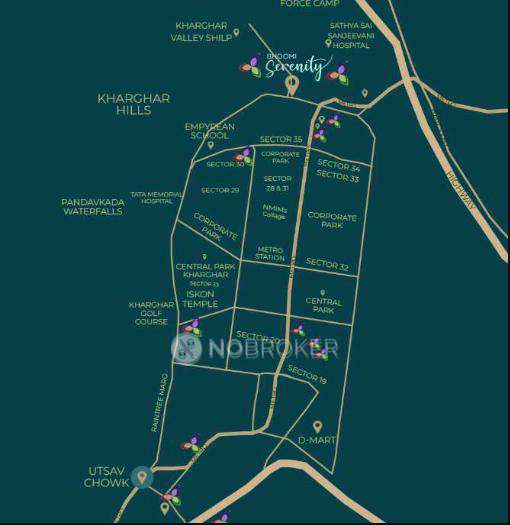 1 BHK Flat In Gajra Bhoomi Serenity For Sale  In Kharghar