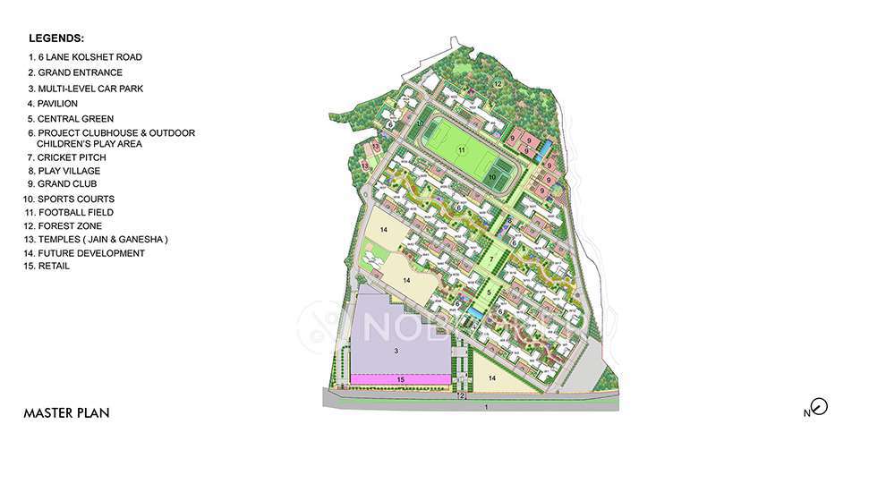 4 BHK Flat In Lodha Amara For Sale  In Thane