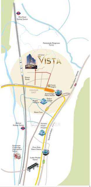 1 BHK Flat In Sahakar Vista For Sale  In Dahisar East