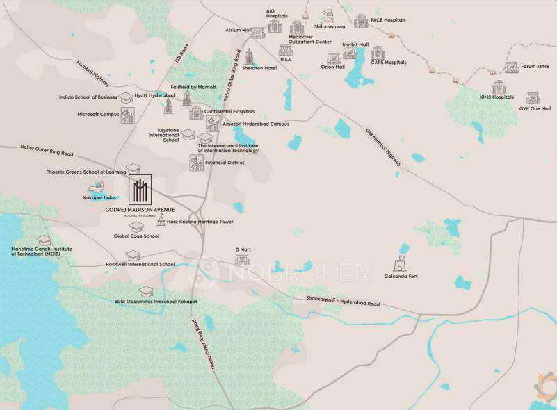 4 BHK Flat In  Godrej Madison Avenue For Sale  In Kokapet