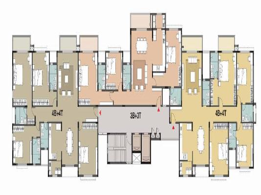 3 BHK Flat In Tata The Promont For Sale  In Hosakerehalli