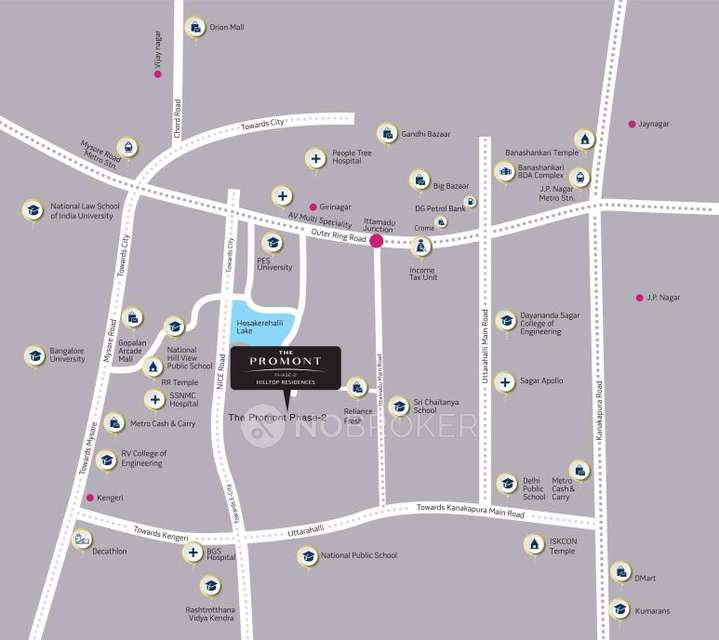 3 BHK Flat In Tata The Promont For Sale  In Hosakerehalli