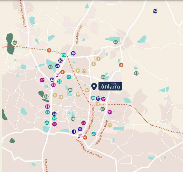 4 BHK Flat In Ranka Ankura For Sale  In Kannuru