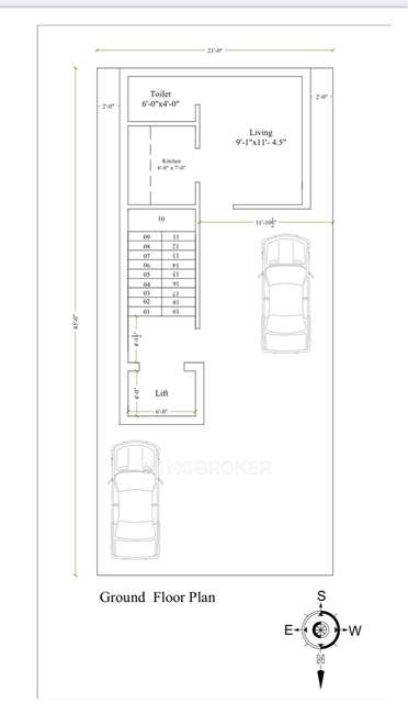2 BHK Flat For Sale  In Canara Bank Pothur Branch