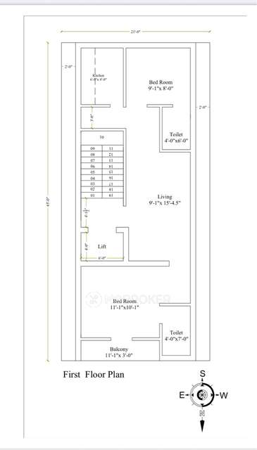 2 BHK Flat For Sale  In Canara Bank Pothur Branch