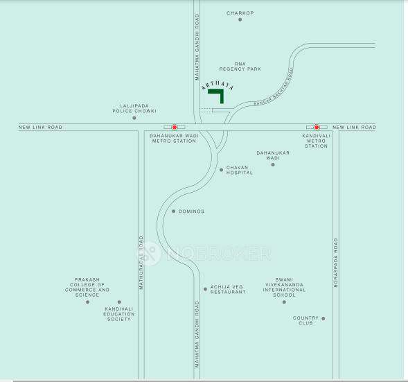 2 BHK Flat In Sri Artha Arthaya For Sale  In Kandivali West