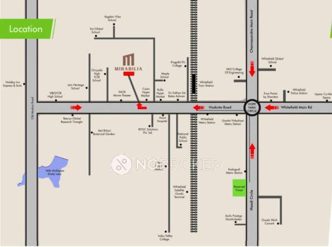 3 BHK Flat In Pavani Mirabilia For Sale  In Whitefield