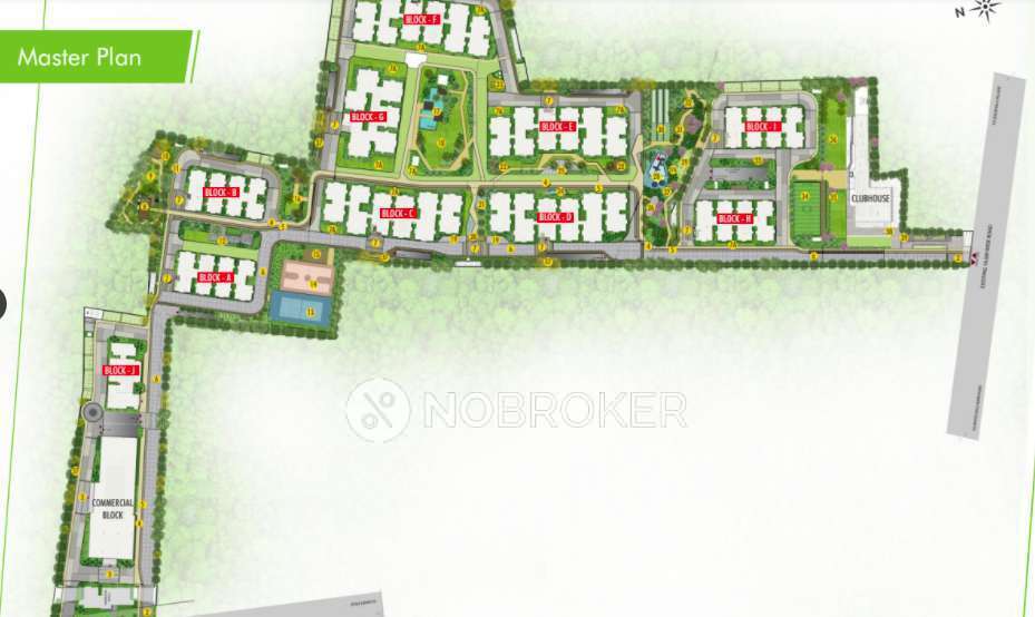 3 BHK Flat In Pavani Mirabilia For Sale  In Whitefield