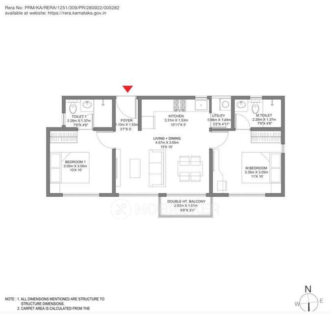 2 BHK Flat In Godrej Ananda, Bagalur For Sale  In Gummanahalli