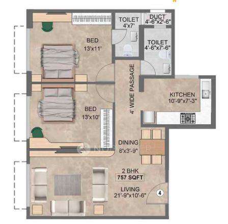 2 BHK Flat In Mahavir Arham Mourya For Sale  In Chembur East