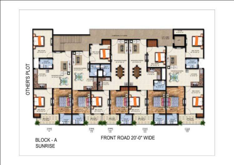 3 BHK Flat In Vihaan Vista For Sale  In Bisrakh Jalalpur