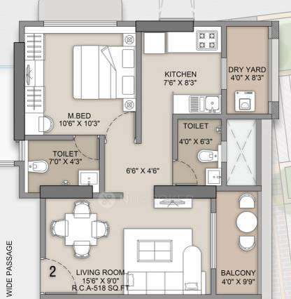 1 BHK Flat In Leena Oasis For Sale  In Mira Road East