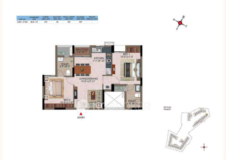 2 BHK Flat In Casagrand Athens, Ambattur For Sale  In Ambattur