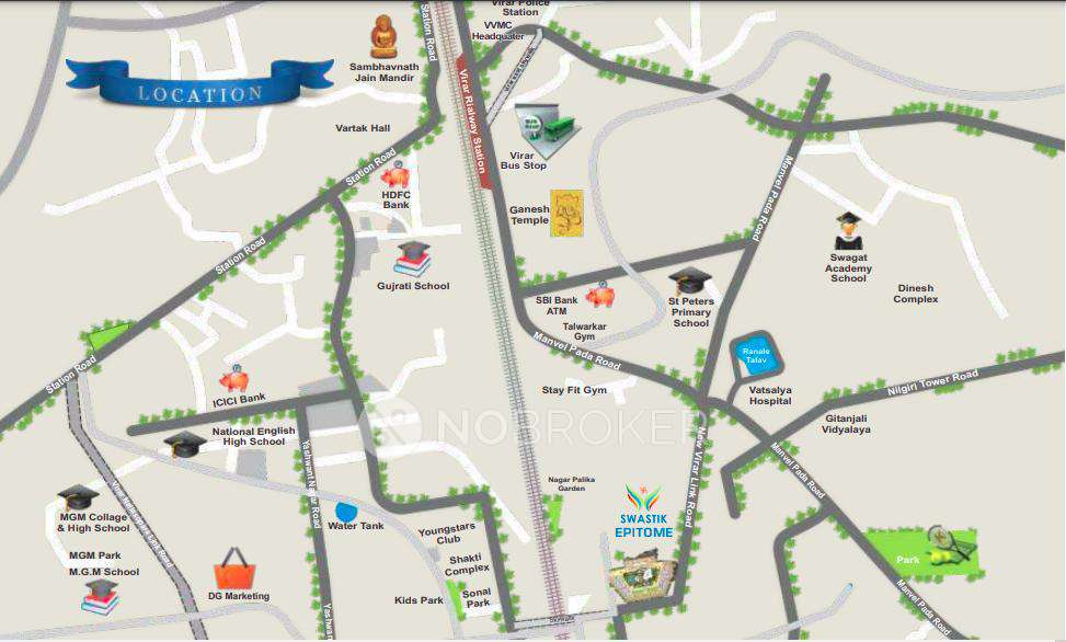 2 BHK Flat In Swastik Epitome For Sale  In Virar East