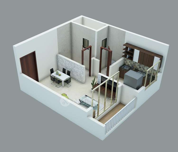 1 BHK Flat In Dream Homes &#40;jageet Residency&#41;, Diva, Thane For Sale  In Khardipada