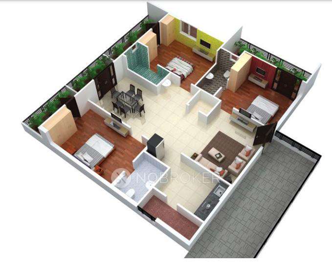 3 BHK Flat In Makuta My Space For Sale  In Bachupally