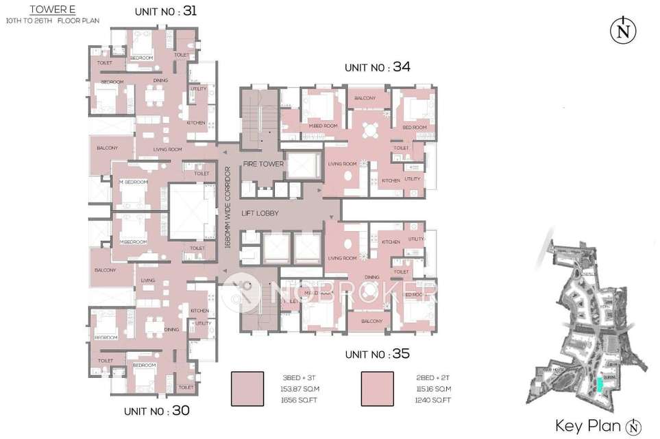 3 BHK Flat In Serene At Brigade Cornerstone Utopia For Sale  In  Varthur