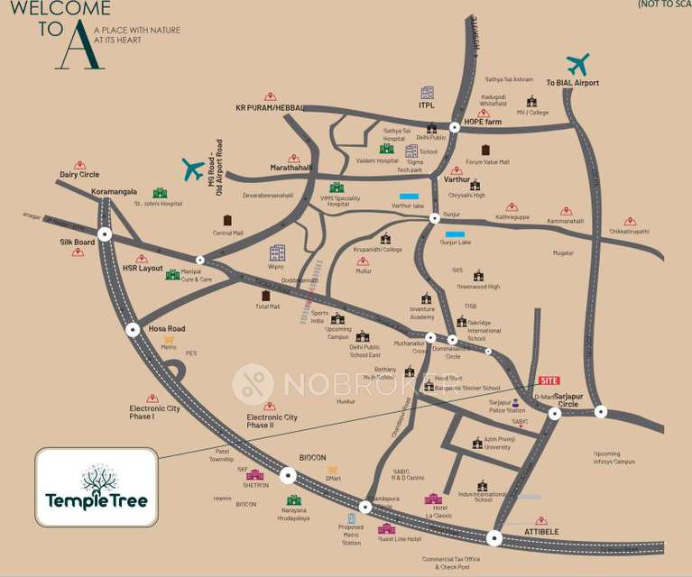 3 BHK Flat In Binary Temple Tree For Sale  In Sarjapura Road