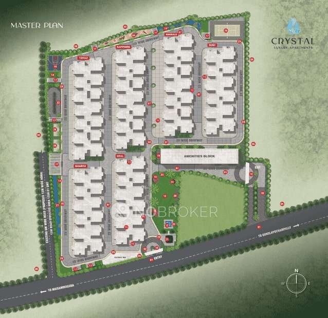 3 BHK Flat In Bhanodaya Crystal For Sale  In Kompally
