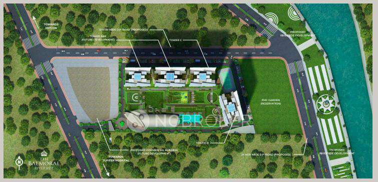 3 BHK Flat In Kasturi The Balmoral Riverside For Sale  In Balewadi