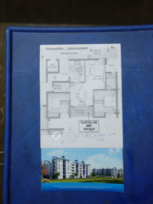 2 BHK Flat In Shri Janani's Blue Bells Badur Chennai for Rent  In Old Mahabalipuram Road