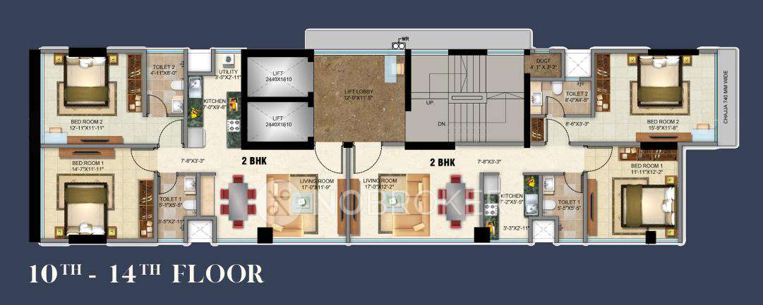 2 BHK Flat In Sach 9 Divine For Sale  In Bandra West