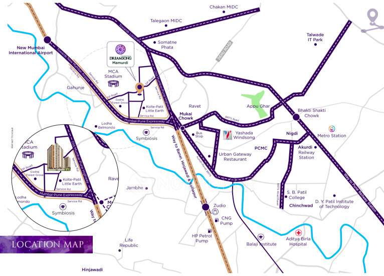 2 BHK Flat In Yashada Dreamsong For Sale  In Mamurdi