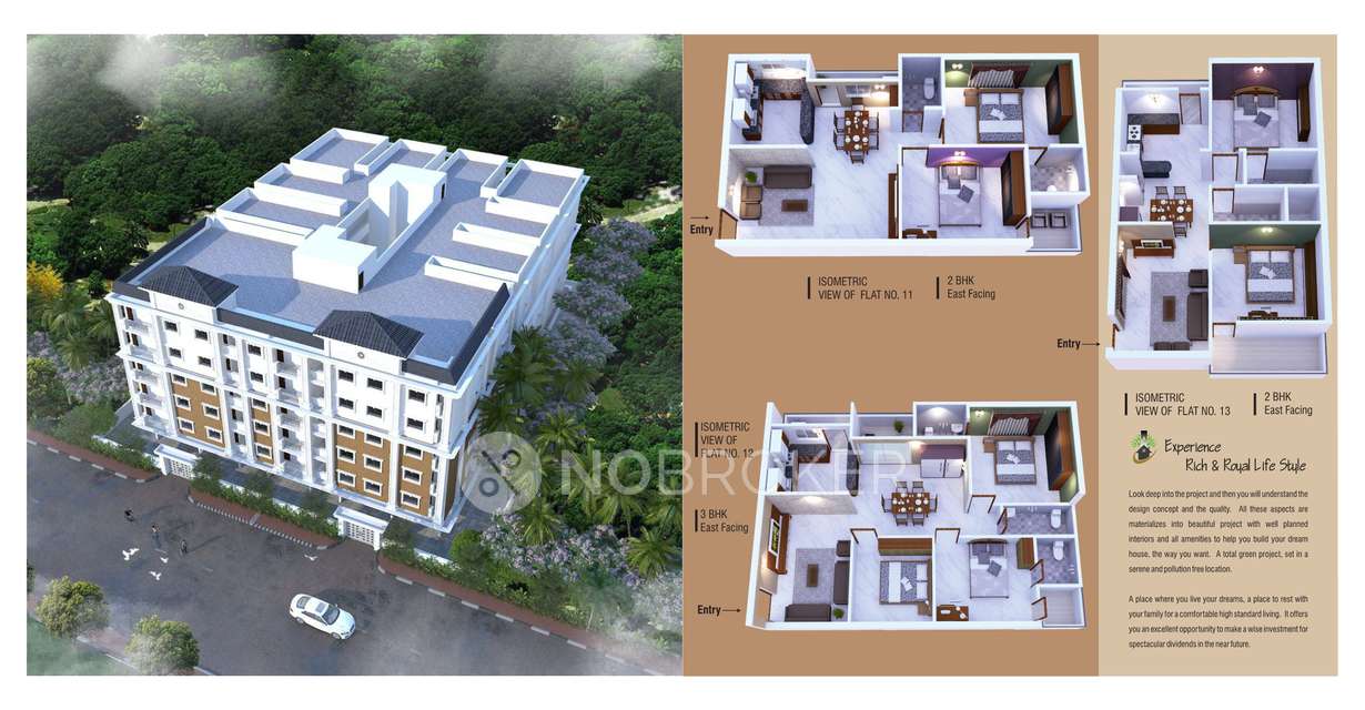 2 BHK Flat In Arjun Brundavanam For Sale  In Boduppal