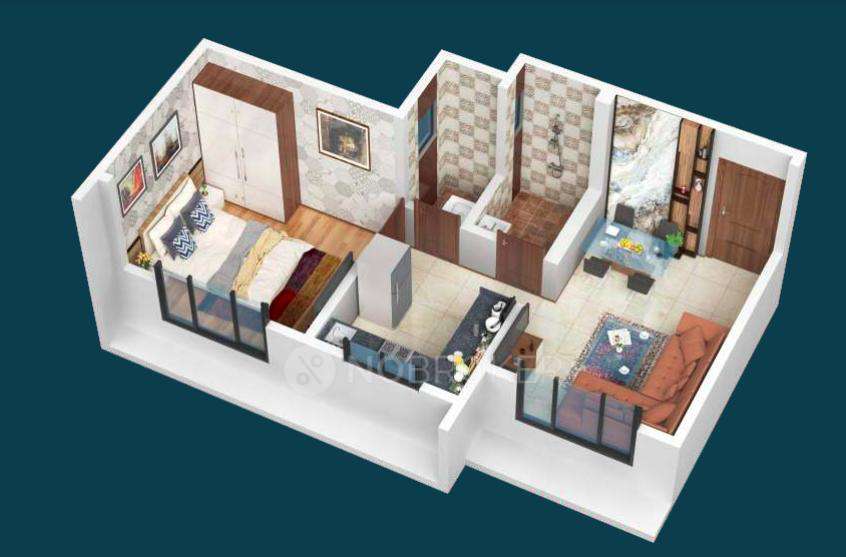 1 BHK Flat In Shiv Sarovar Heritage For Sale  In Dombivali