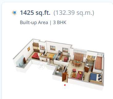 3 BHK Flat In Casagrand Zenith For Sale  In Medavakkam