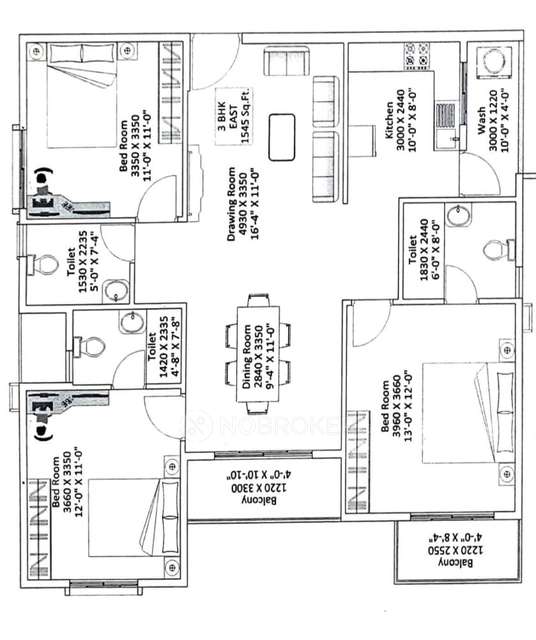 3 BHK Flat In Candeur Signature For Sale  In Varthur